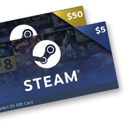 An image of Steam Gift Card.